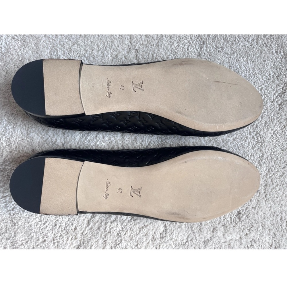 Louis Vuitton Black and Brown Flats - Picture 2 of 8